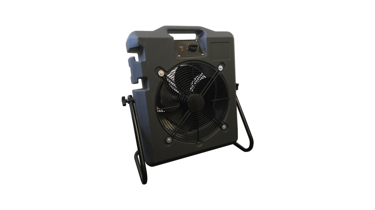 BroughtonBodenventilator Lüfter 3-stufig, Ø 350mm 110 V, 2910m³/h, UK-Netzstecker