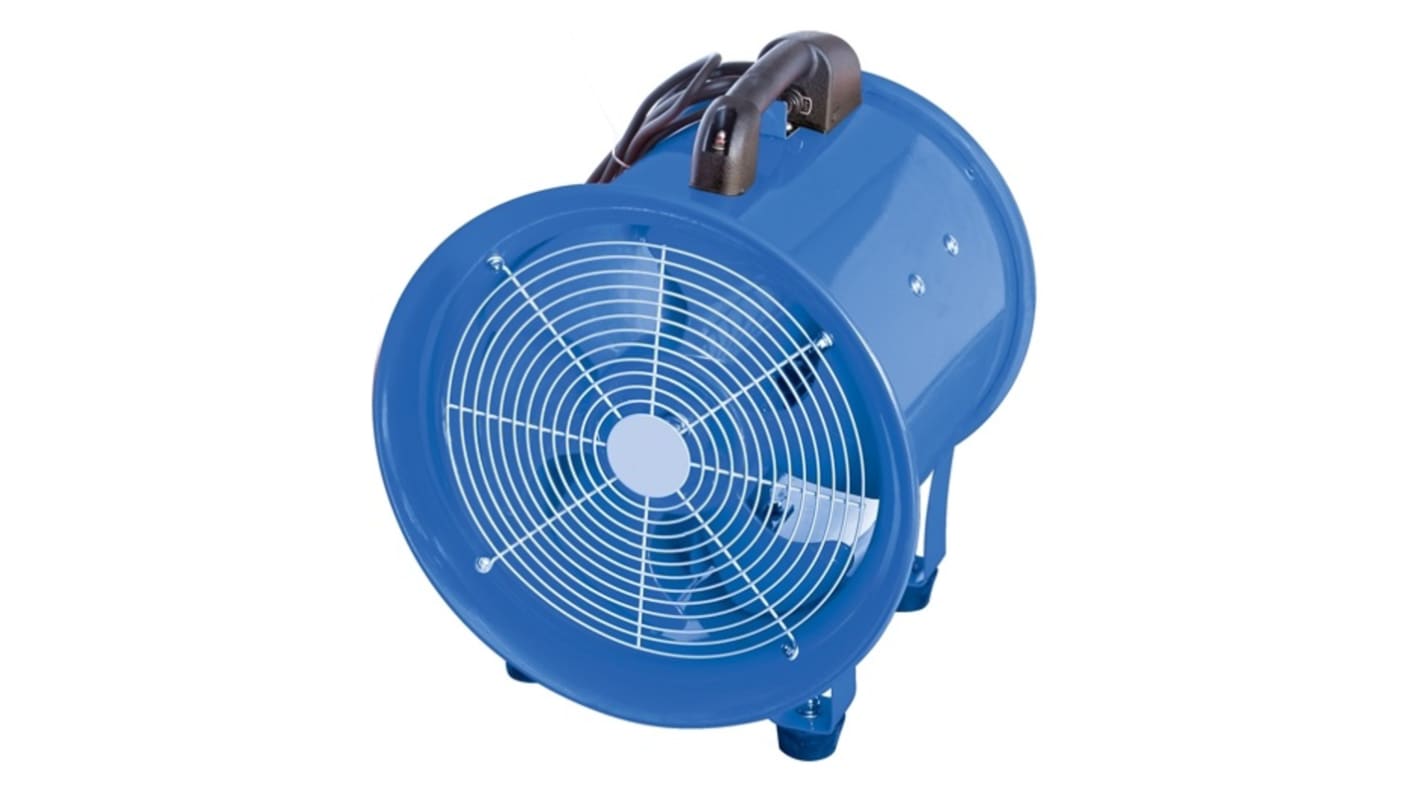 Broughton VF600 Duct Fan 14400m³/h 600mm blade diameter 1 speed 110 V with plug: 110 V BS4343/IEC60309