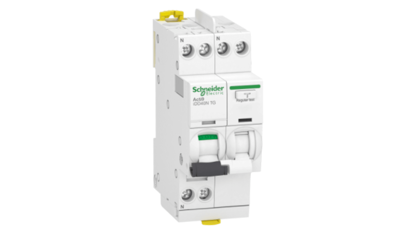 Schneider Electric Acti9 iDD40N FI/LS-Schalter 25A, 1P+N-polig Typ C, Empfindlichkeit 30mA