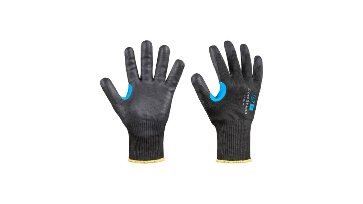 Honeywell Safety Black HPPE Abrasion Resistant, Breathable, Cut Resistant, Dry Environment, General Purpose, Good