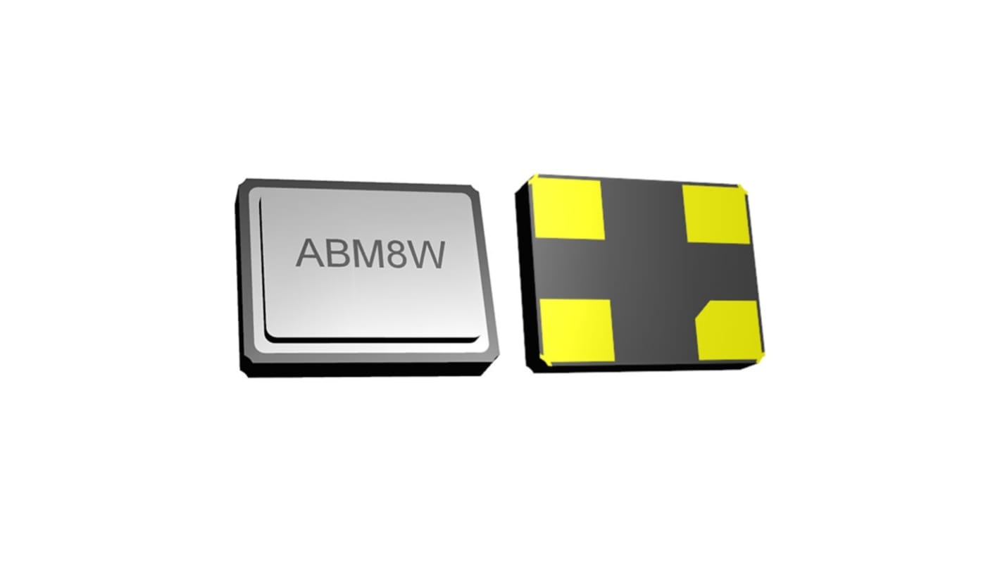 Abracon 12MHz Crystal Unit ±10ppm SMD 4-Pin 3.2 x 2.5 x 0.75mm