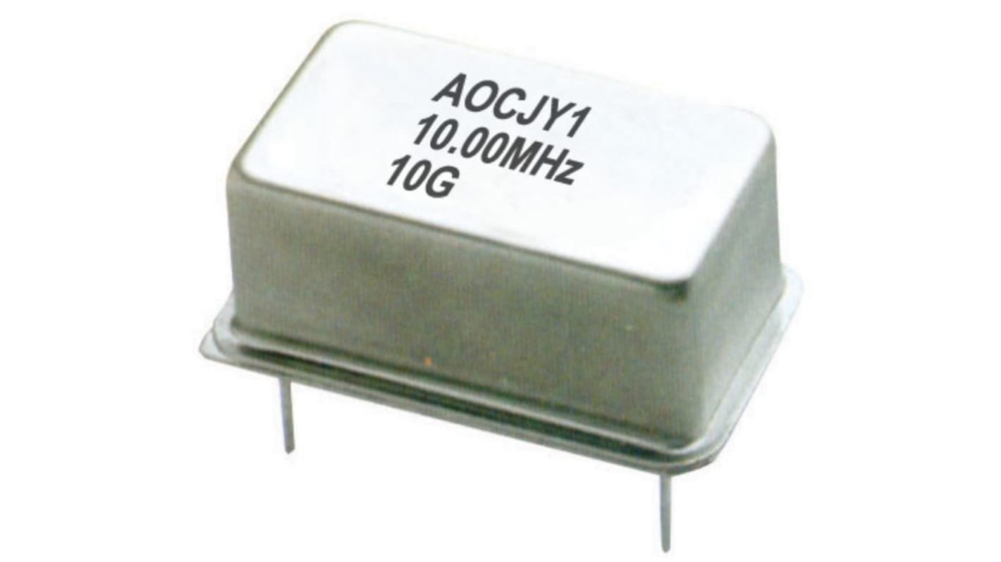 Oscillatore al quarzo AOCJY1-10.000MHZ-E-SW, 10MHz, ±500.00ppb Onda sinusoidale DIP14 XO