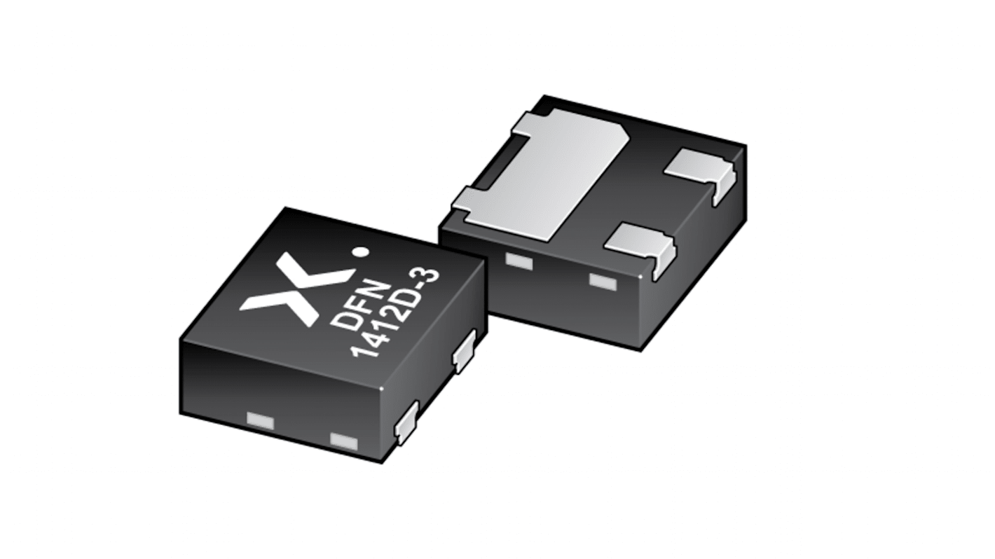Nexperia BC856BQCZ PNP Transistor, -100 mA, -65 V SOT8009