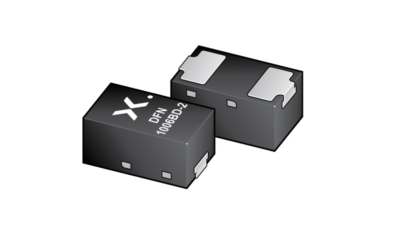 Nexperia, 16V Zener Diode 365 mW SMT DFN1006BD-2