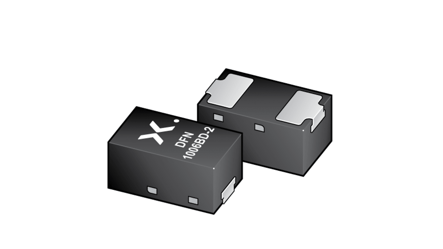 Nexperia, 22V Zener Diode 365 mW SMT DFN1006BD-2