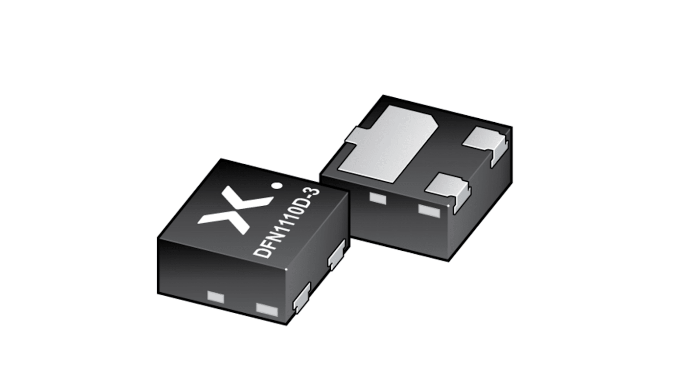 Nexperia PESD2CANFD24V-QBZ, Bi-Directional ESD Protection Diode DFN1110D-3