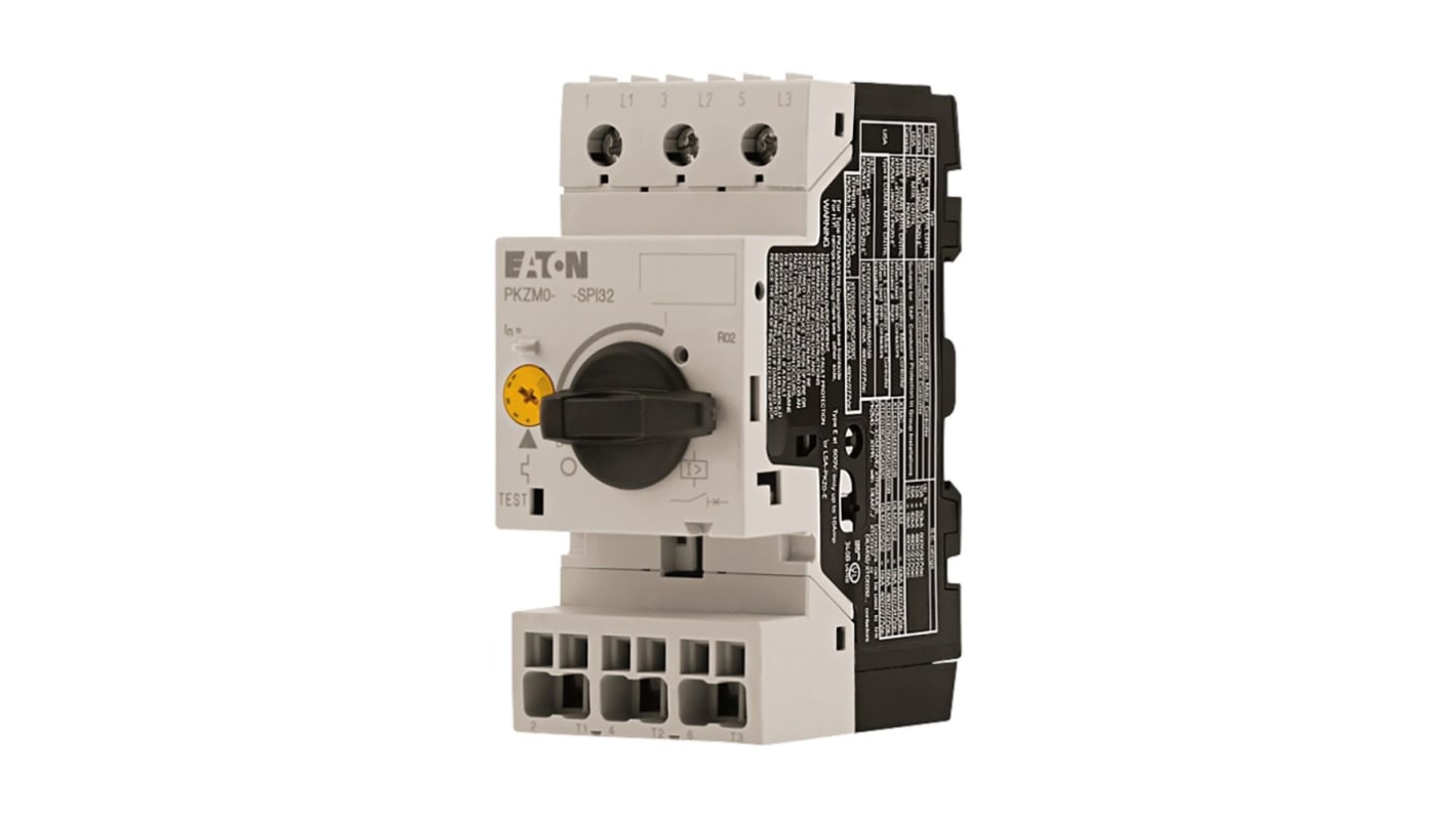 Interruttore automatico del motore Eaton, protezione Combinazione di starter per motore (MSC), 690 V, 12 A PKZM0