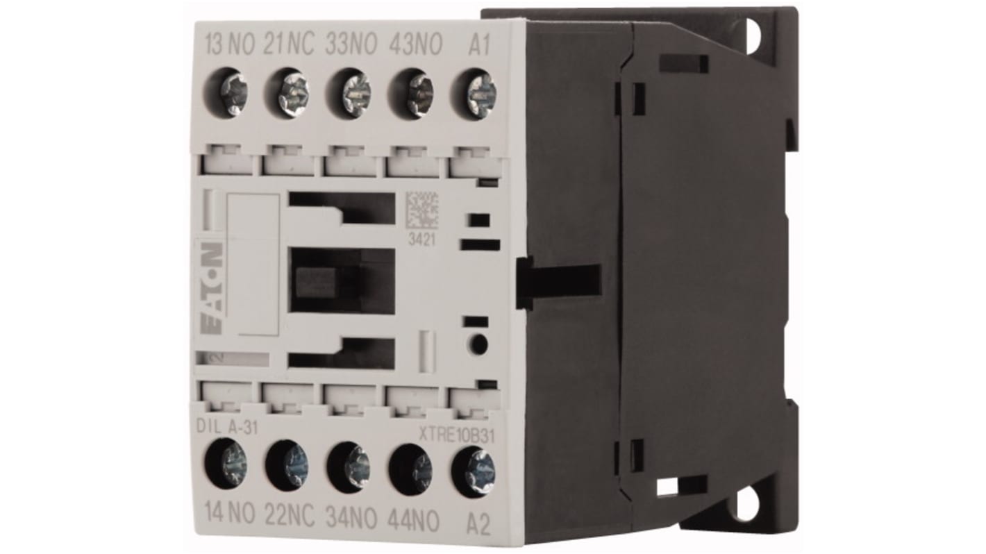 Przekaźnik pomocniczy 48 V DC Eaton 4 A 1 NC, 3 NO 199212 DILA-31(42V50HZ,48V60HZ)-PI