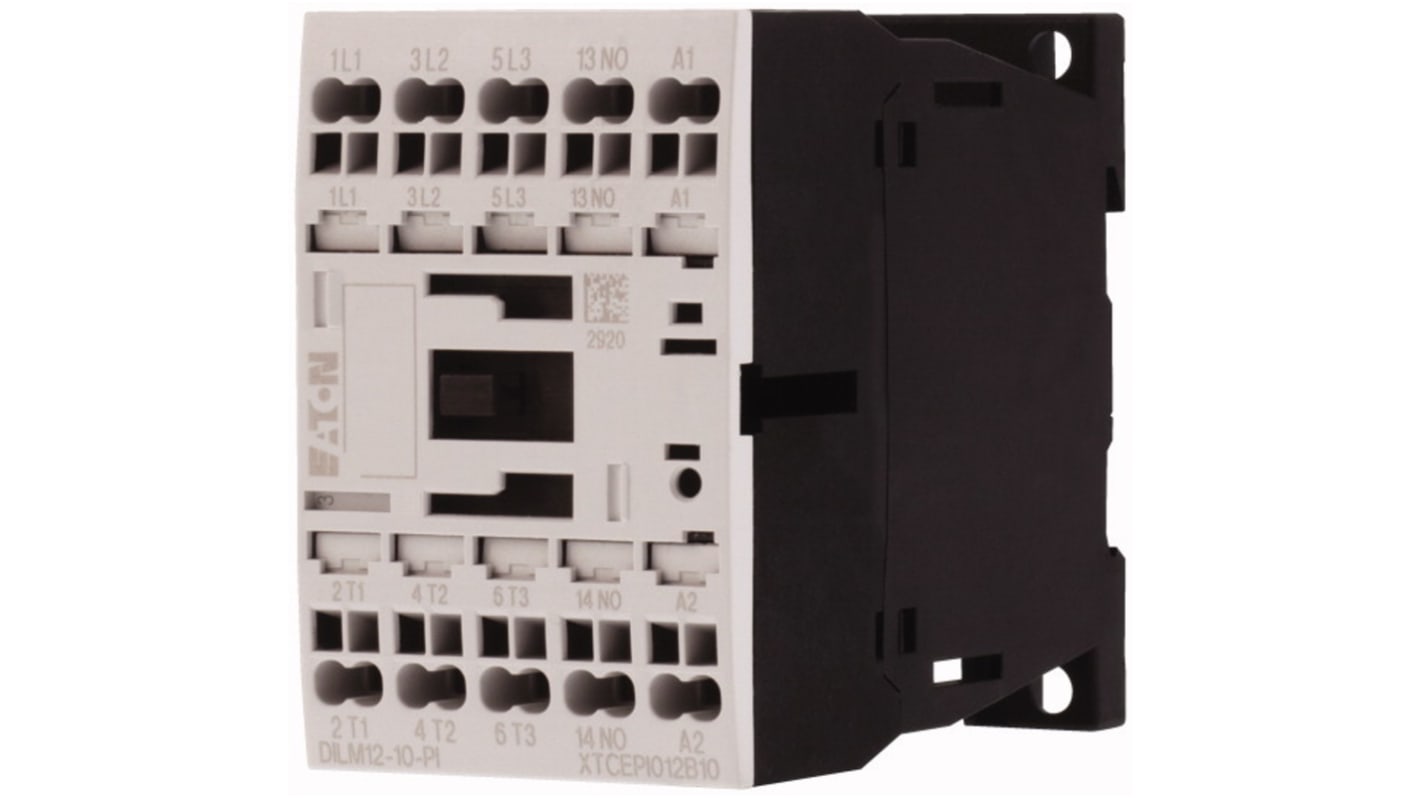 Eaton Contactors Leistungsschütz 120 V ac-Spule, 3 -polig / 12 A 5,5 kW 1 Öffner