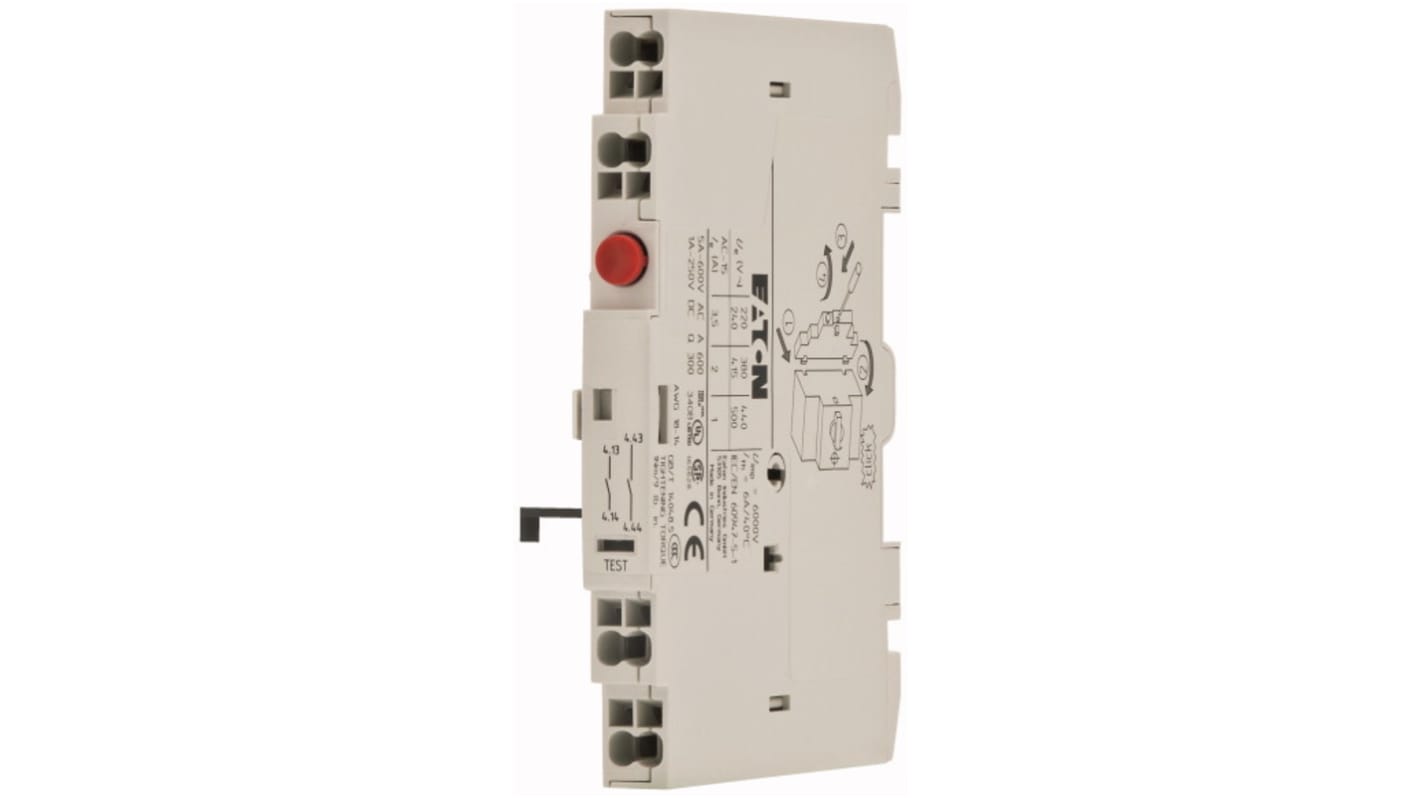 Circuit de déclenchement Eaton 3.5A, Tension 250V c.c., série Eaton Moeller, pour PKE, indicateur de déclenchement