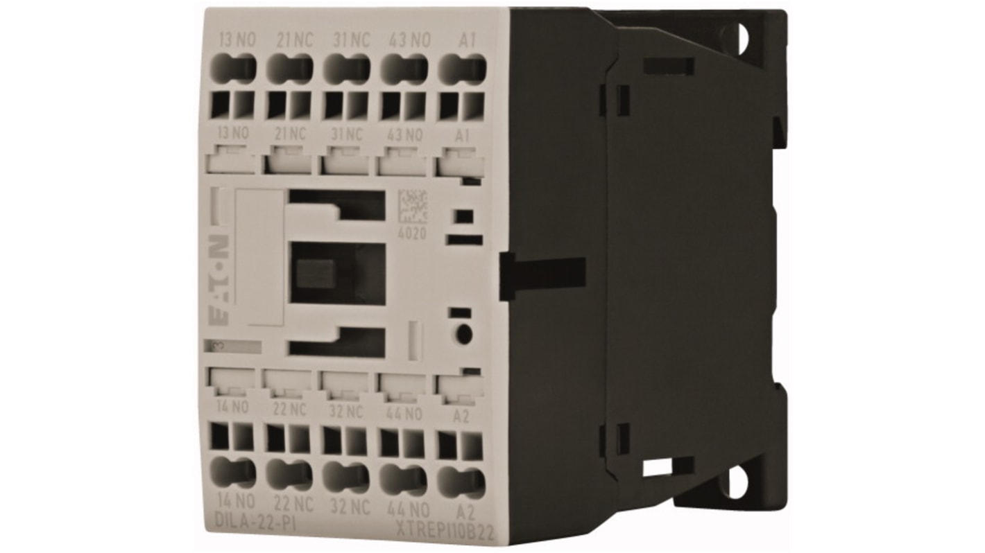 Eaton DILA relays Contactor Relay, 230 V ac Coil, 4 A, 2 NC, 2 NO