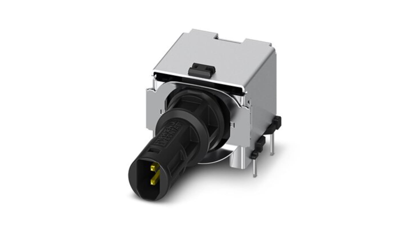 Phoenix Contact SPE Series Ethernet Connector, PCB Mount, CatB Straight 1 Port 2 -Way