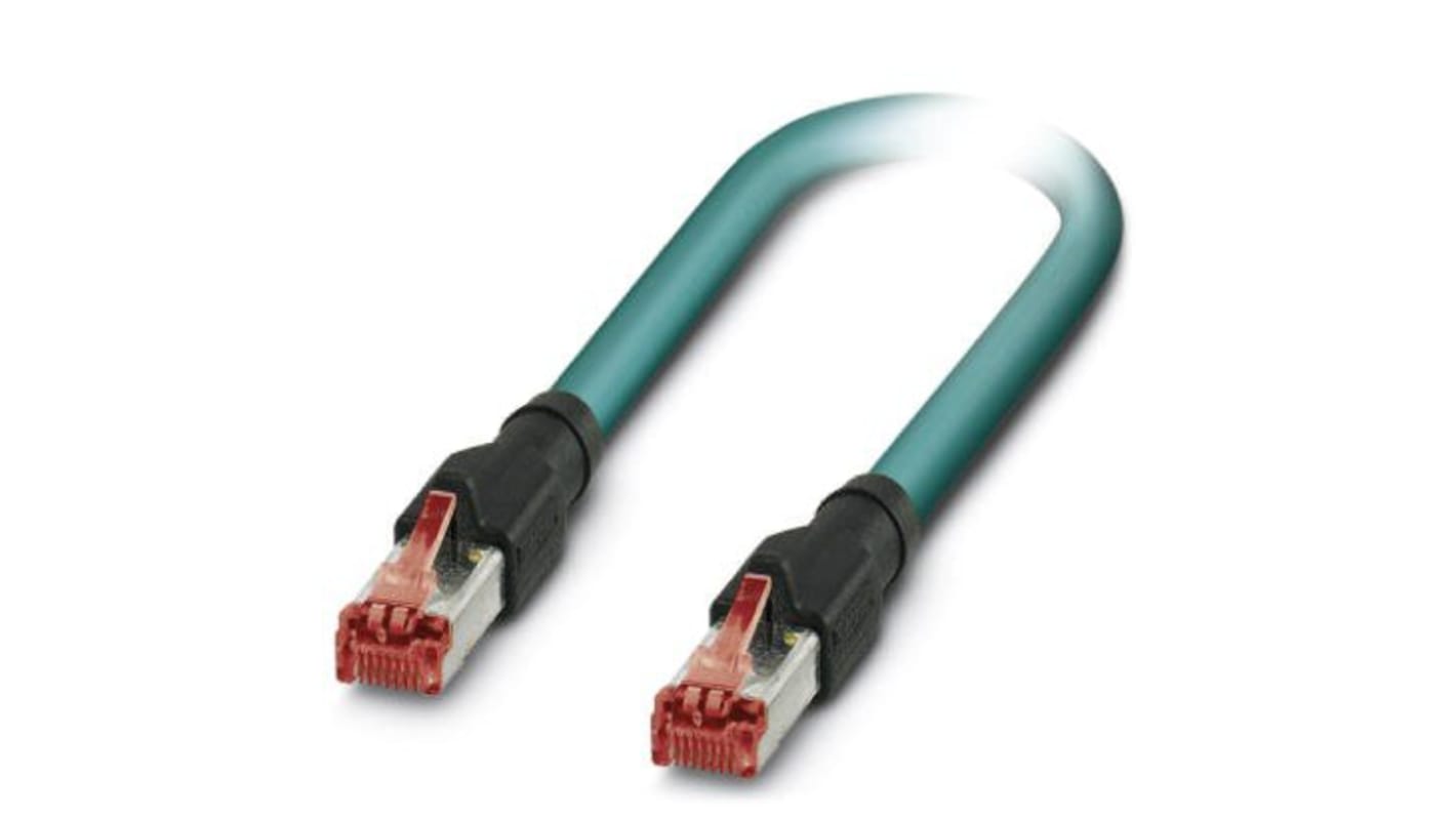 Cable Ethernet Cat5 SF/UTP Phoenix Contact de color Azul, long. 2m