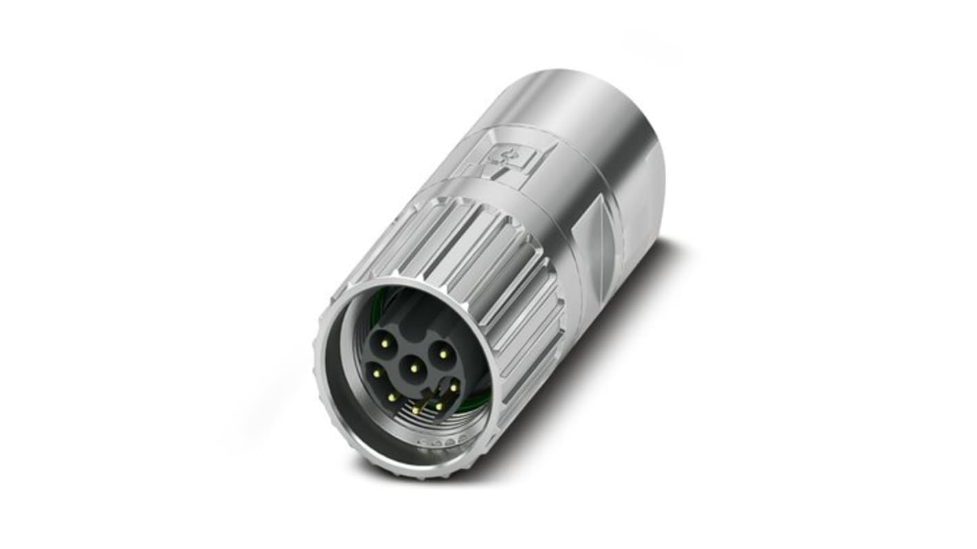 Phoenix Contact Circular Connector, 8 Contacts, Cable Mount, M17 Connector, Plug, IP67, IP68, M17 PRO Series