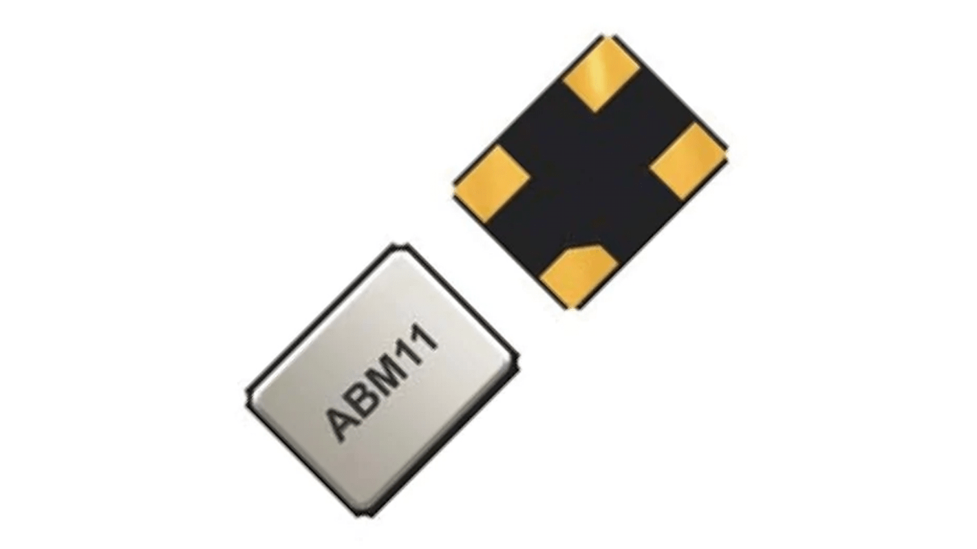 Abracon 48MHz Quarz, Oberflächenmontage, ±30ppm, 8pF, SMD, 4-Pin