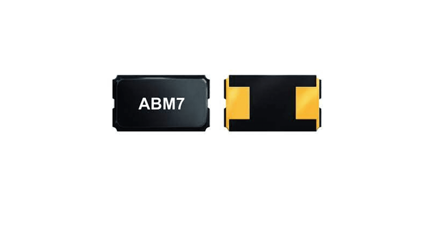 Abracon 9.8304MHz Quarz, Oberflächenmontage, ±50ppm, 18pF, SMD, 2-Pin