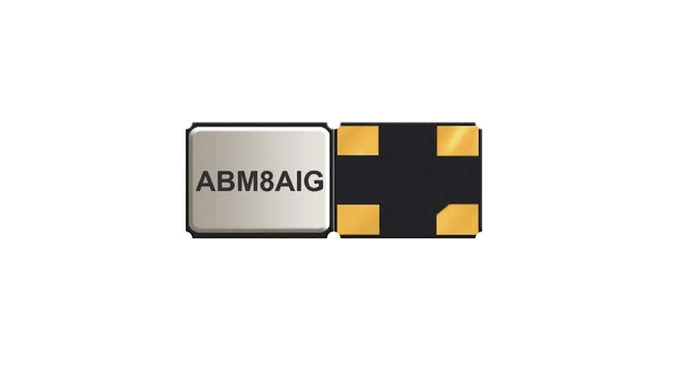 Abracon 20MHz Crystal ±50ppm Ceramic Package 4-Pin 3.2 x 2.5 x 0.8mm