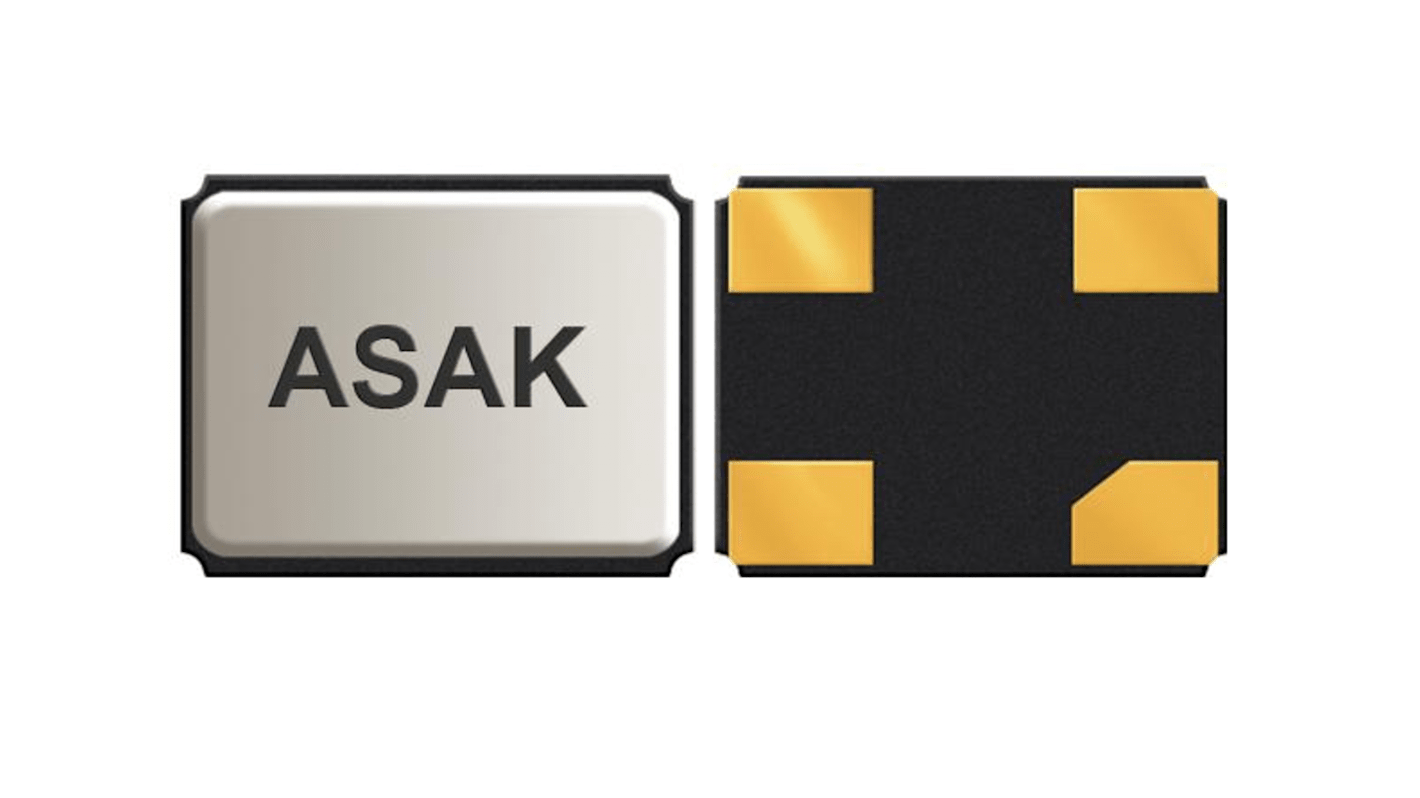 Abracon, 32.768kHz Crystal Oscillator Crystal Oscillator LVCMOS SMD ASAK-32.768KHZ-LRS-T