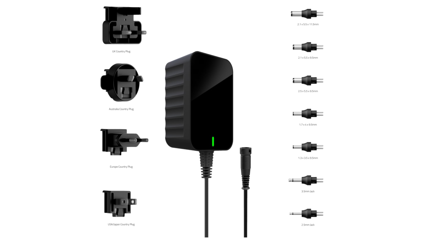Friwo 15W AC/DC Adapter 5V dc Output, 3A Output