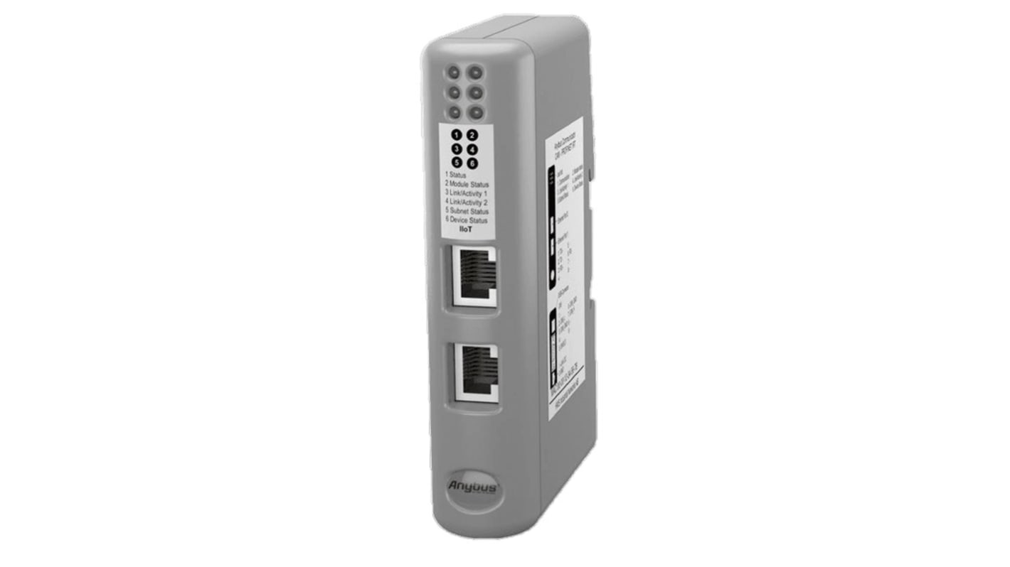 Anybus MQTT, OPC UA, RS232, RS422, RS485 D Sub 9 Pin RJ45 Interface Converter
