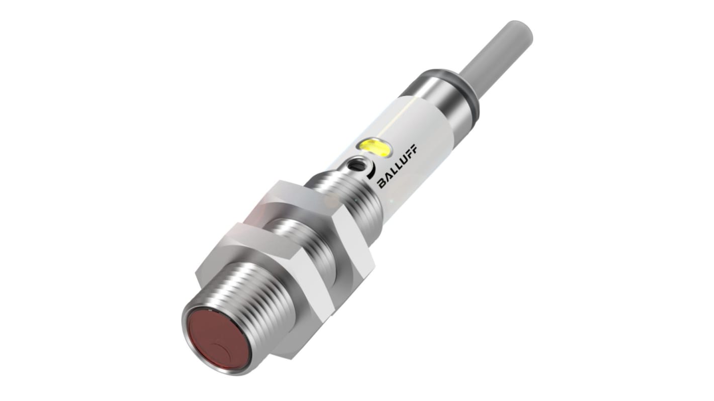 Rs-Online Sensore fotoelettrico Cilindrico BALLUFF a diffusione rilevamento 400 mm uscita PNP