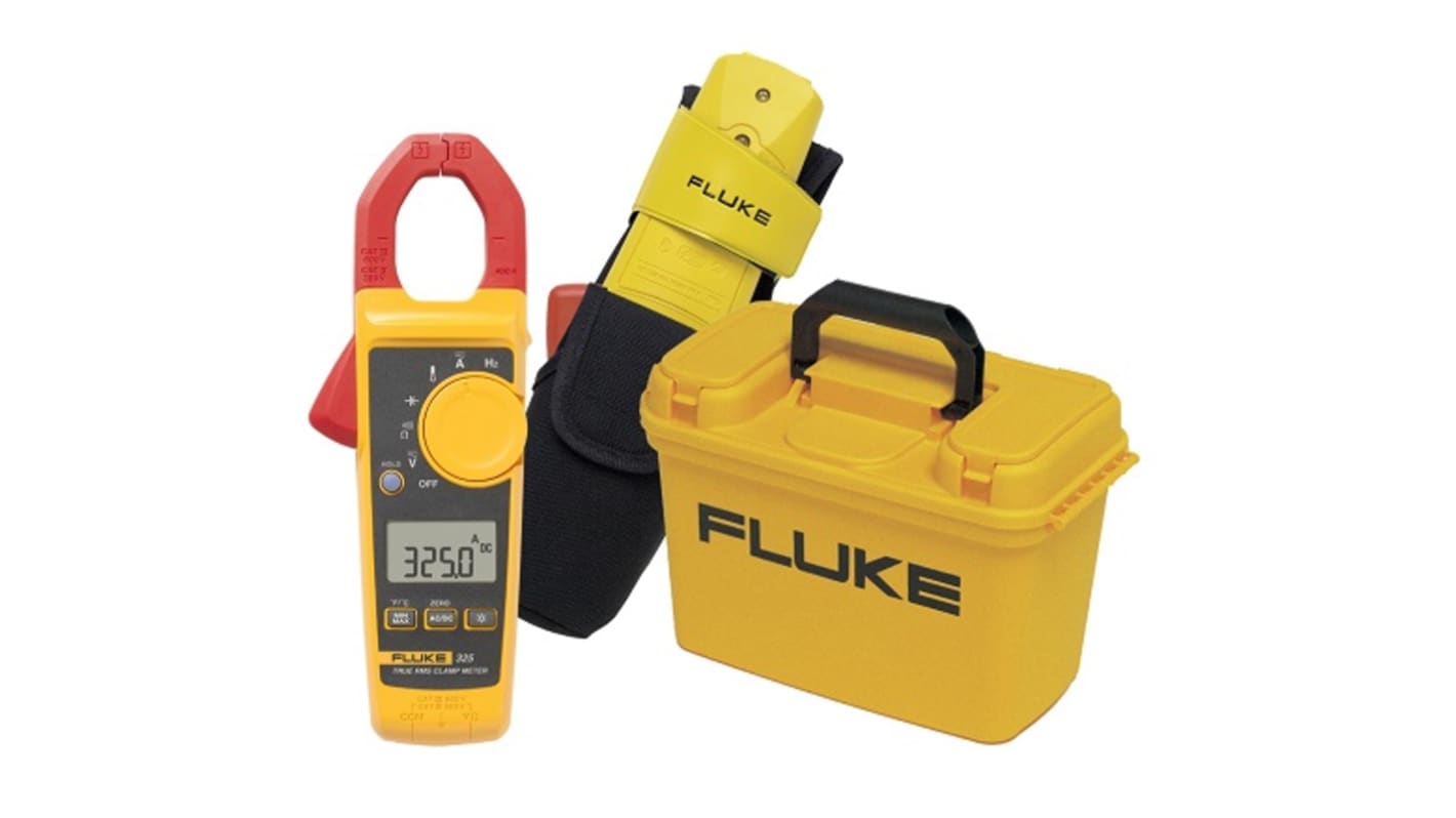 Fluke 325 Clamp Meter, 400A dc, Max Current 400A ac