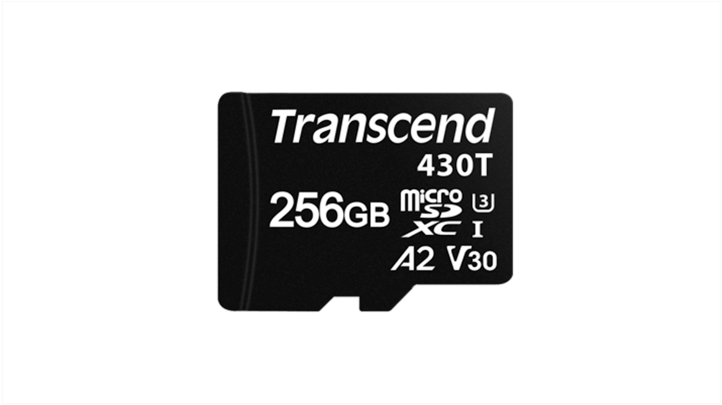 Transcend 256 GB MicroSDXC Micro SD Card, A2, U3, V30