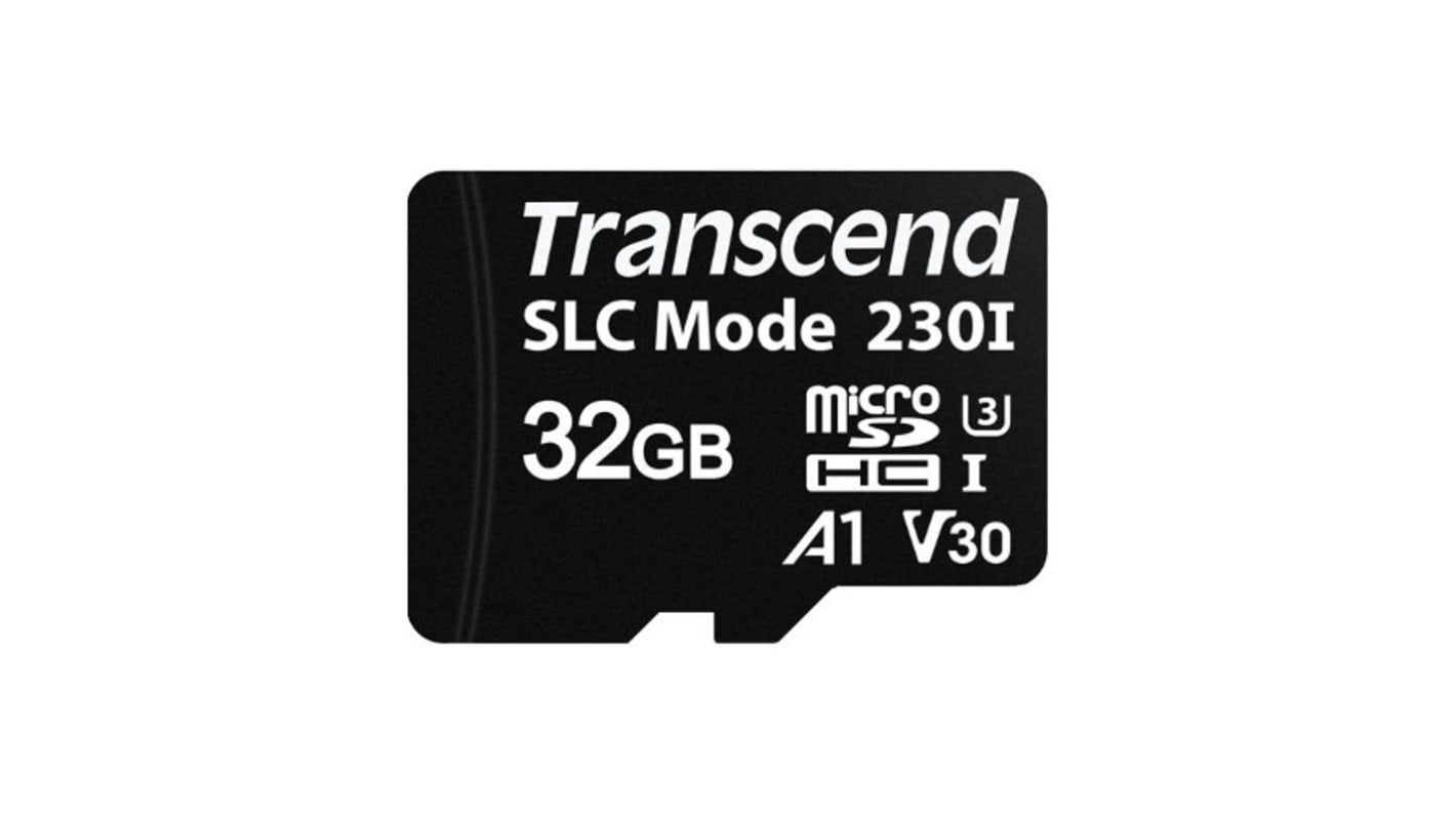 Transcend Micro SDHC Micro SD Karte 32 GB A1, U3, V30, 3D TLC (SLC mode)