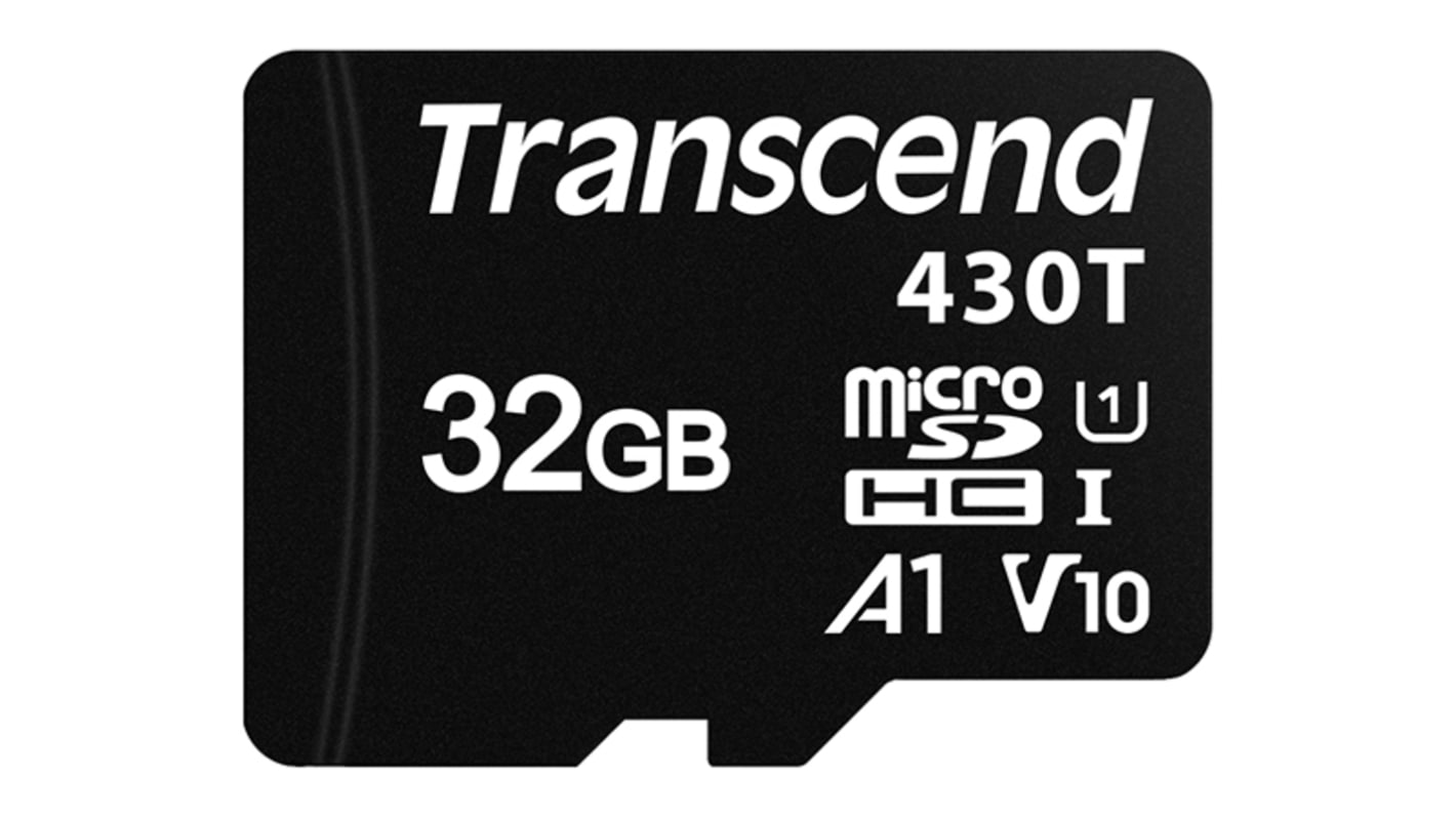 Transcend Micro SDHC Micro SD Karte 32 GB A1, U1, V10 , TLC