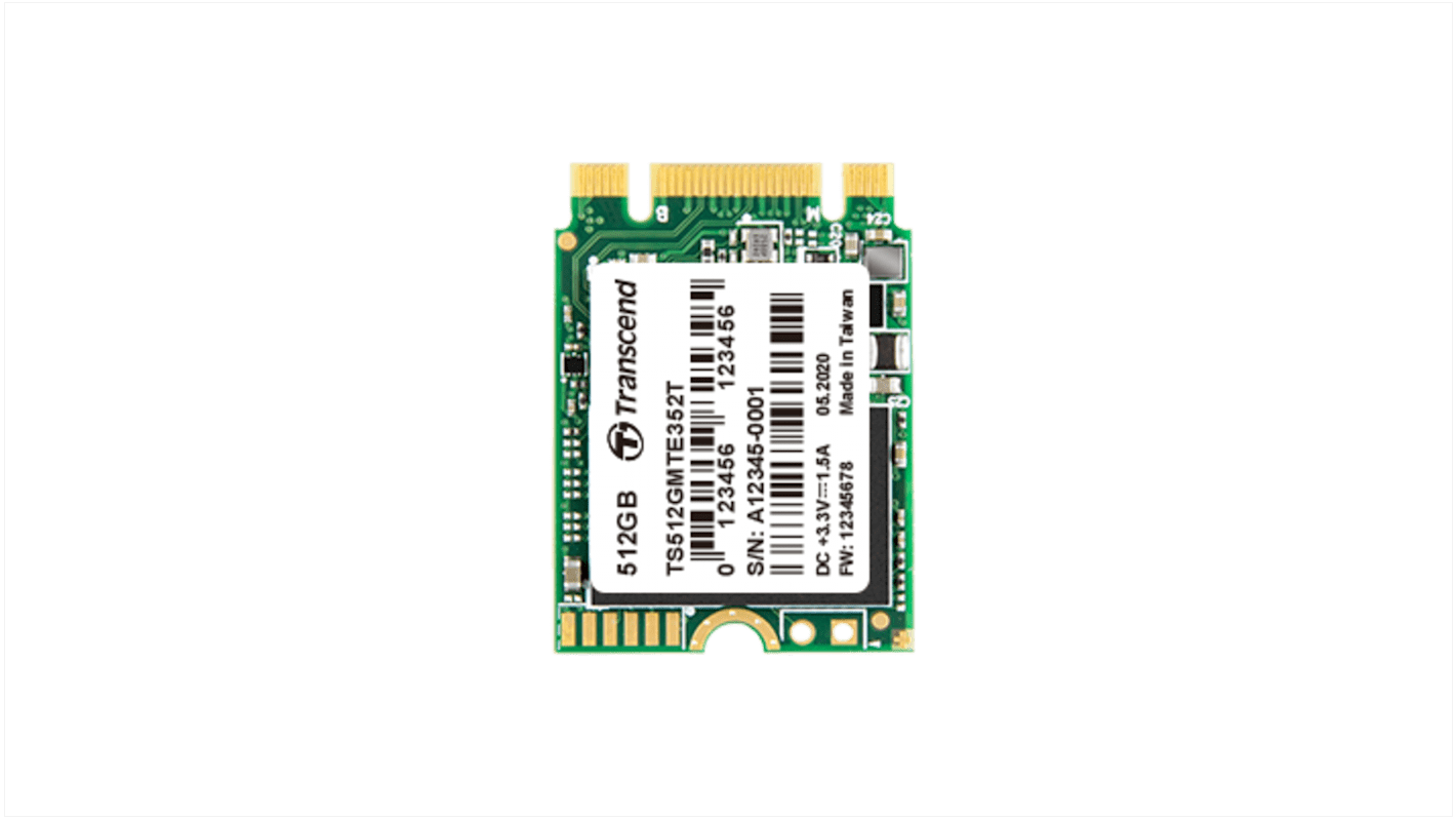 Transcend MTE352T M.2 512 GB Internal SSD