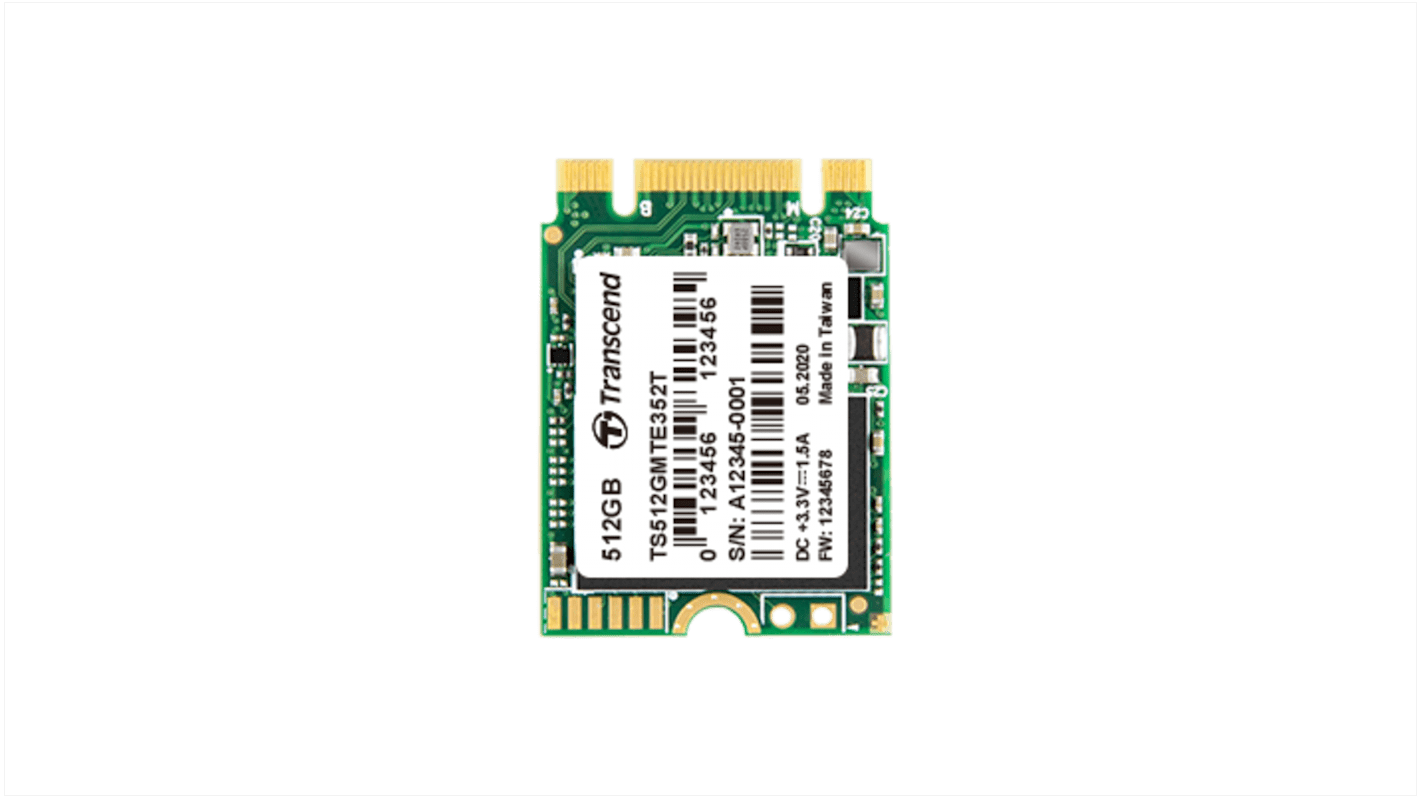 Transcend ソリッドステートドライブ SSD 内蔵 512 GB PCIe NVMe Gen 3.0 x 2