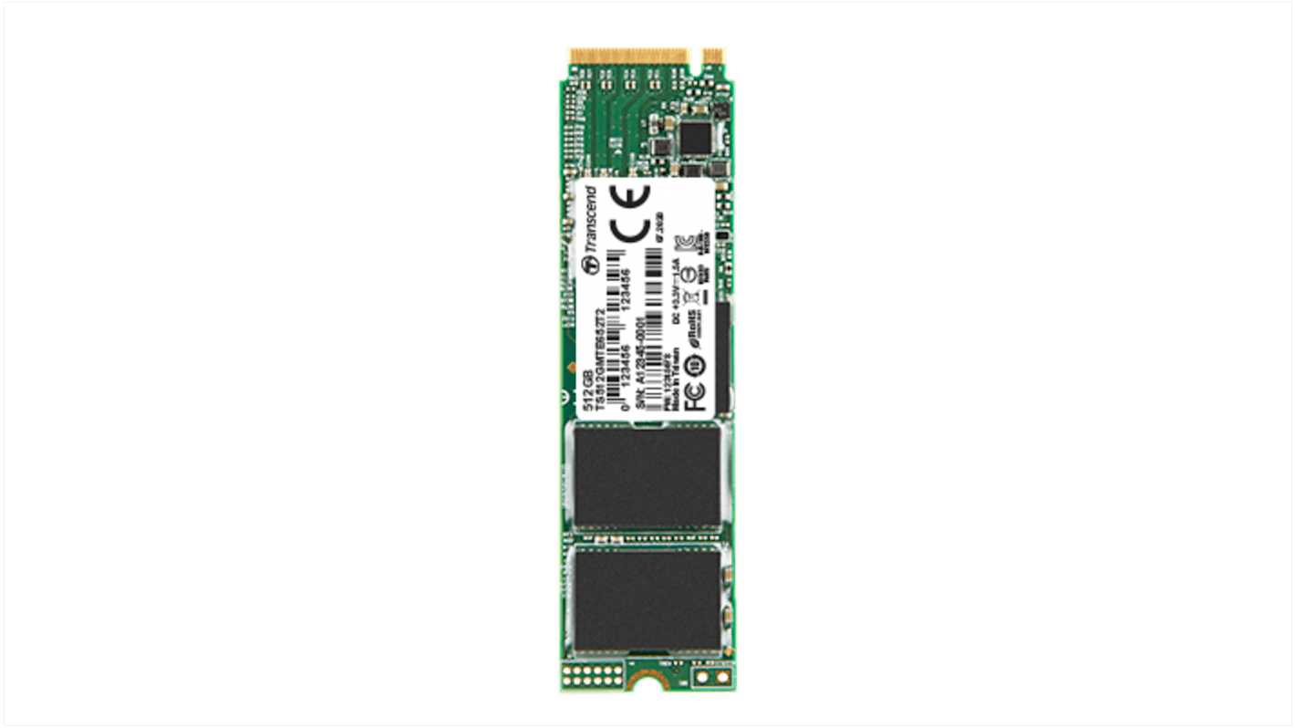 Transcend MTE652T2 M.2 512 GB Internal SSD