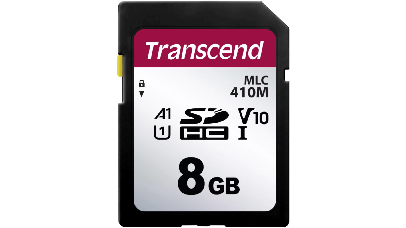 Transcend SDHC SD-Karte 8 GB A1, U1, V10