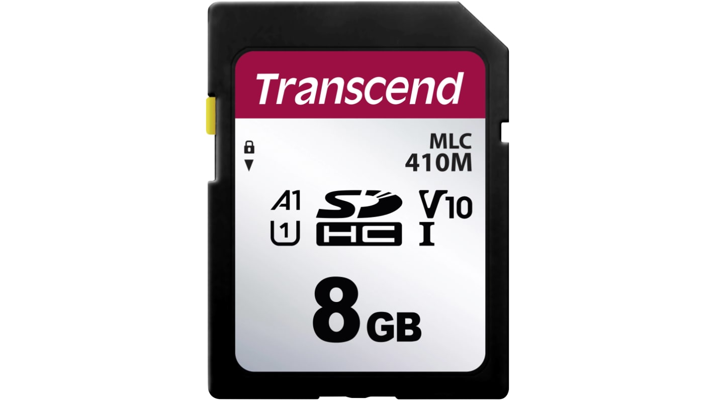 Transcend SDカードSDHC,容量：8 GBTS8GSDC410M | RS