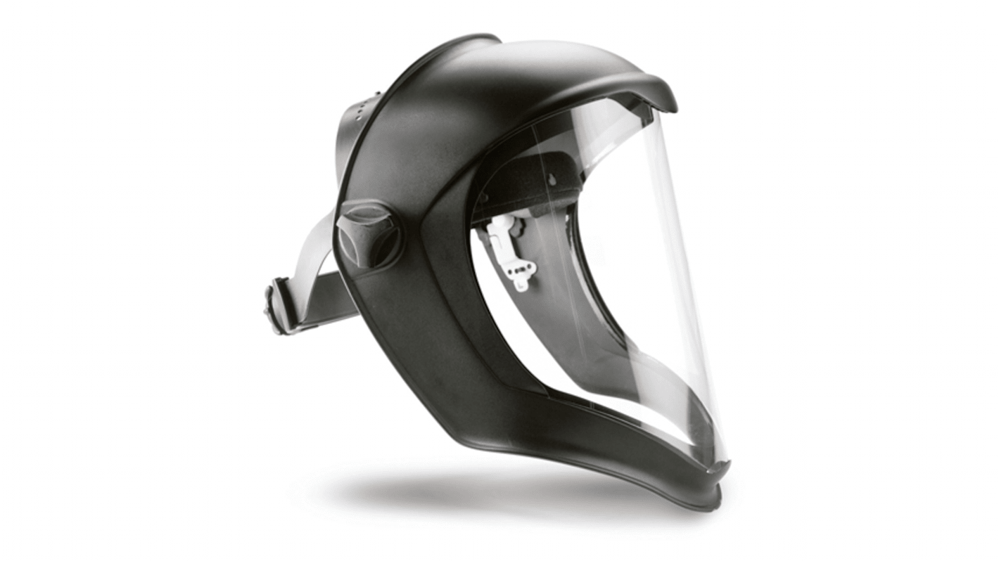 Honeywell Safety Visor with Brow, Chin Guard , Resistant To Chemical, Oil