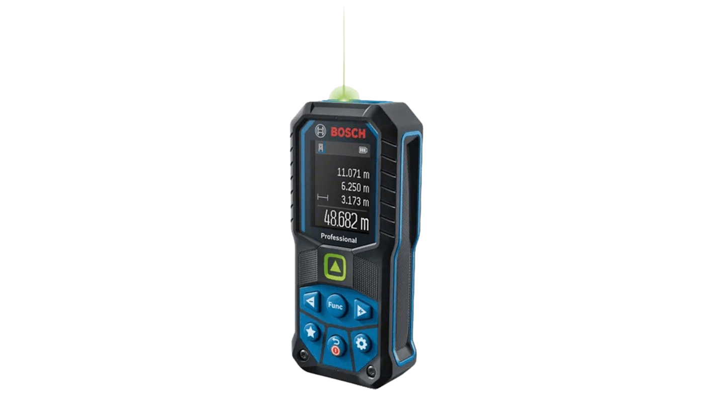 Bosch Laser Measure, 0.05 → 50m Range, 1.5 mm Accuracy