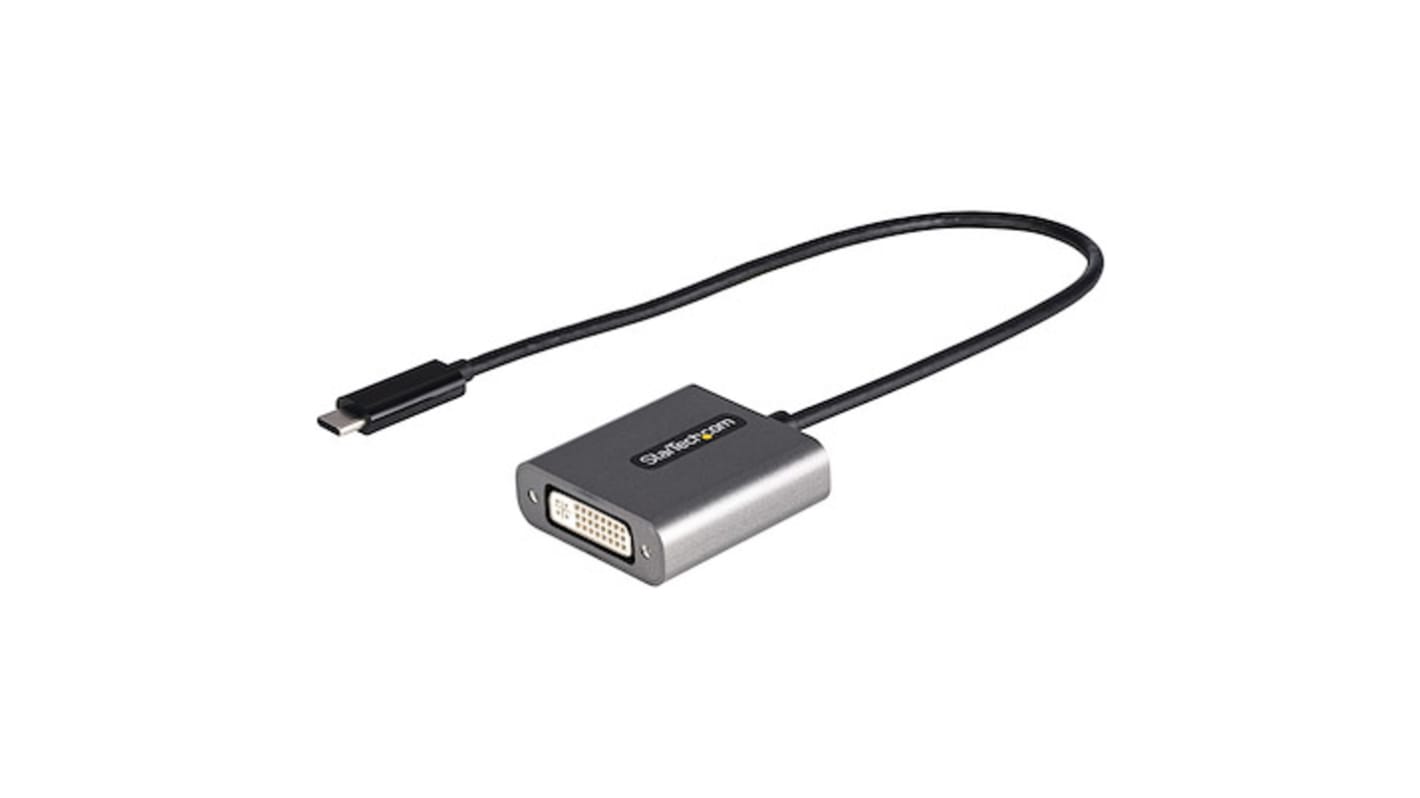 Kabel adaptera, 1920 x 1200, do wyświetlaczy: 1, USB C, USB C, DVI