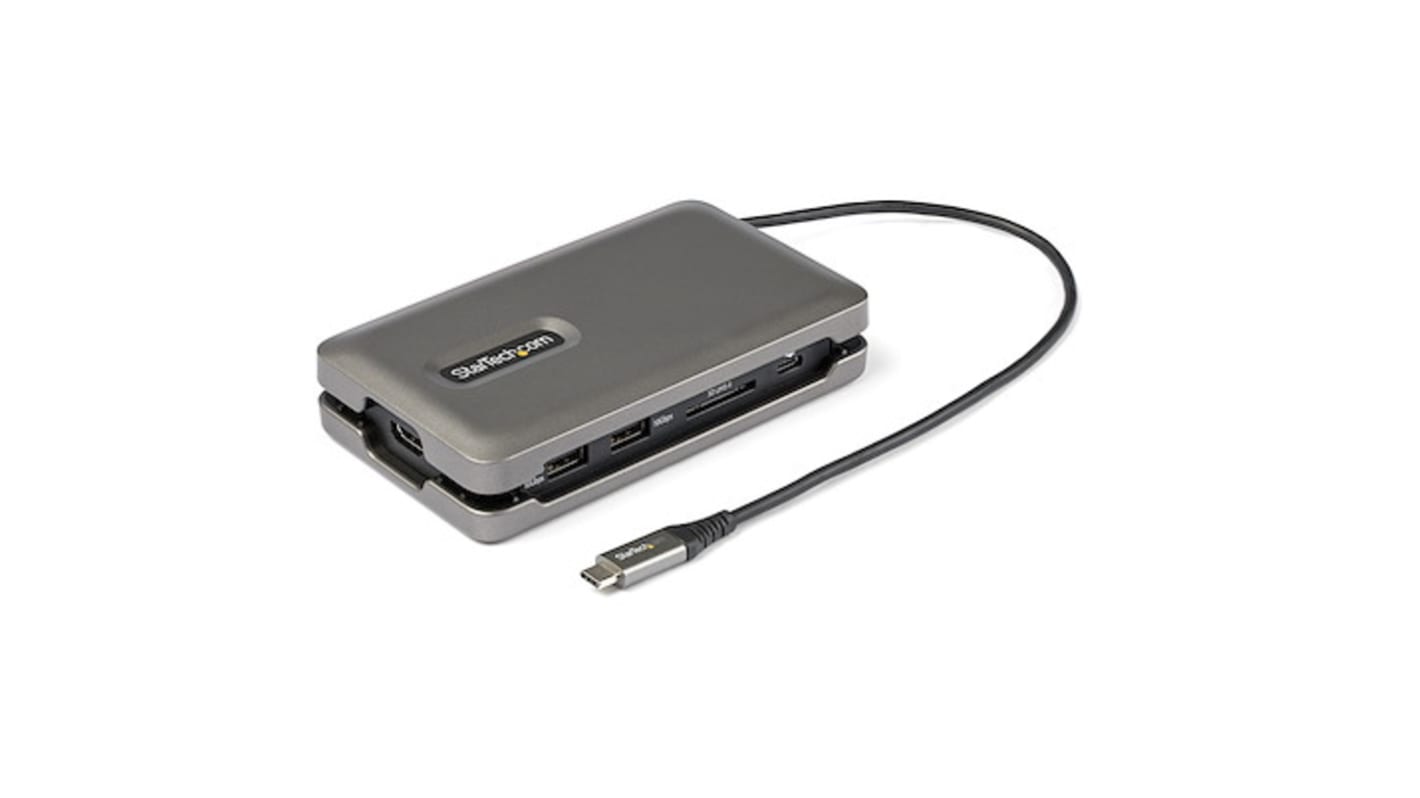 Stacja dokująca, magistrala: USB-C, 3840 x 2160, USB: 3, typ: USB A, USB C, standard: USB 3.2