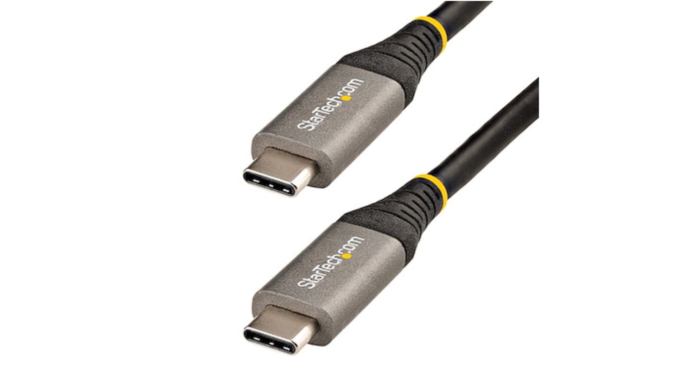Kabel USB Złącze A USB C Złącze B USB C dł. 2m Kabel USB-C USB 3.0 kolor: Czarny