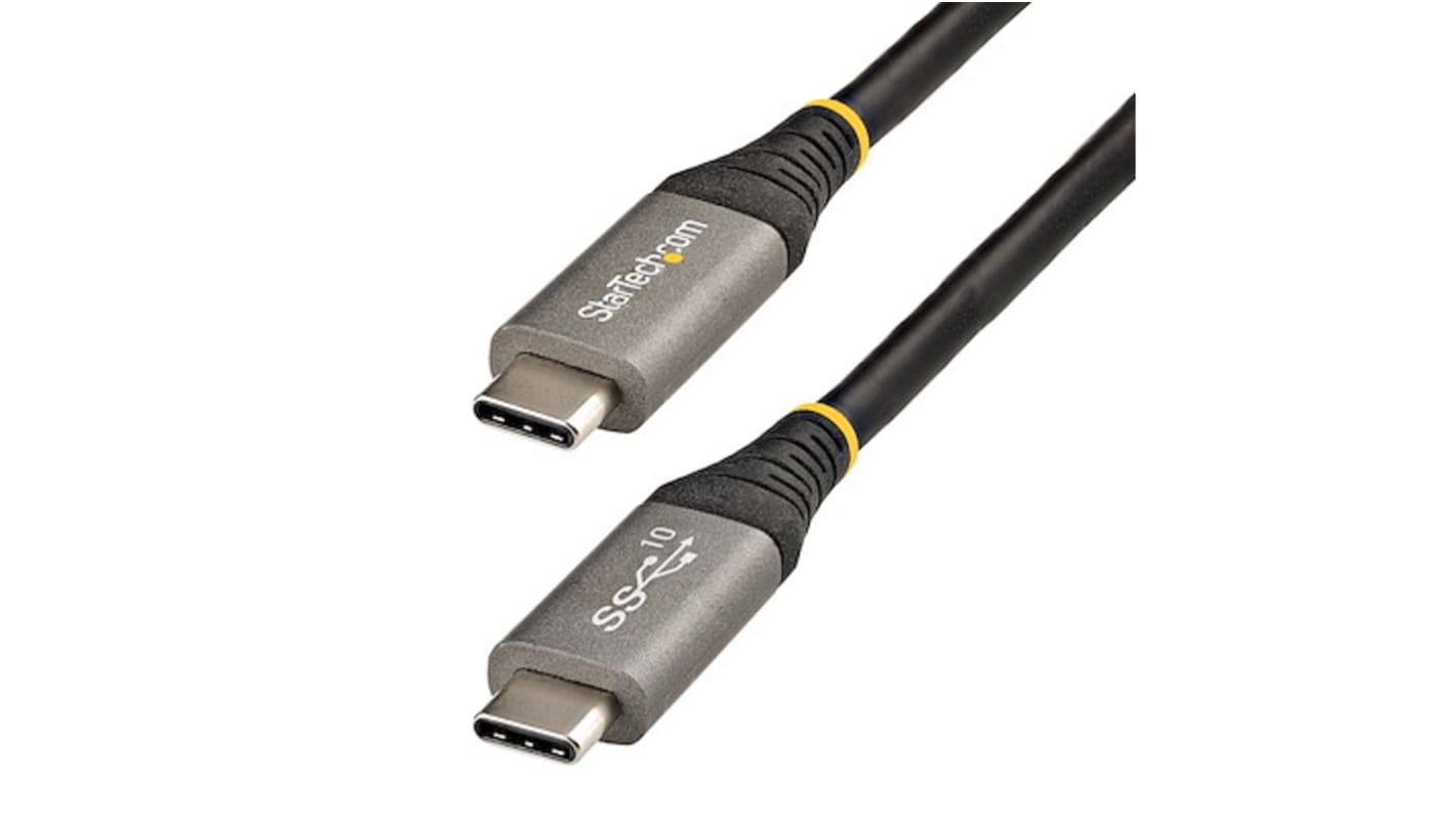 Kabel USB Złącze A USB C Złącze B USB C dł. 1m Kabel USB-C USB 3.1 kolor: Czarny