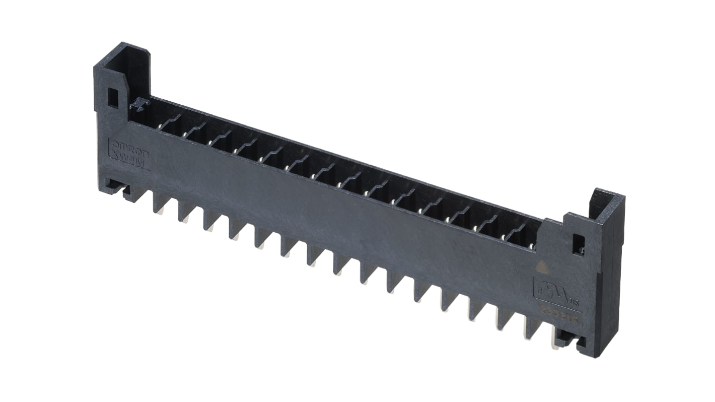 Omron, 3.5mm Pitch, 16 Way, Pluggable Terminal Block, Header, PCB Mount, XW4M-16D1-V1DA