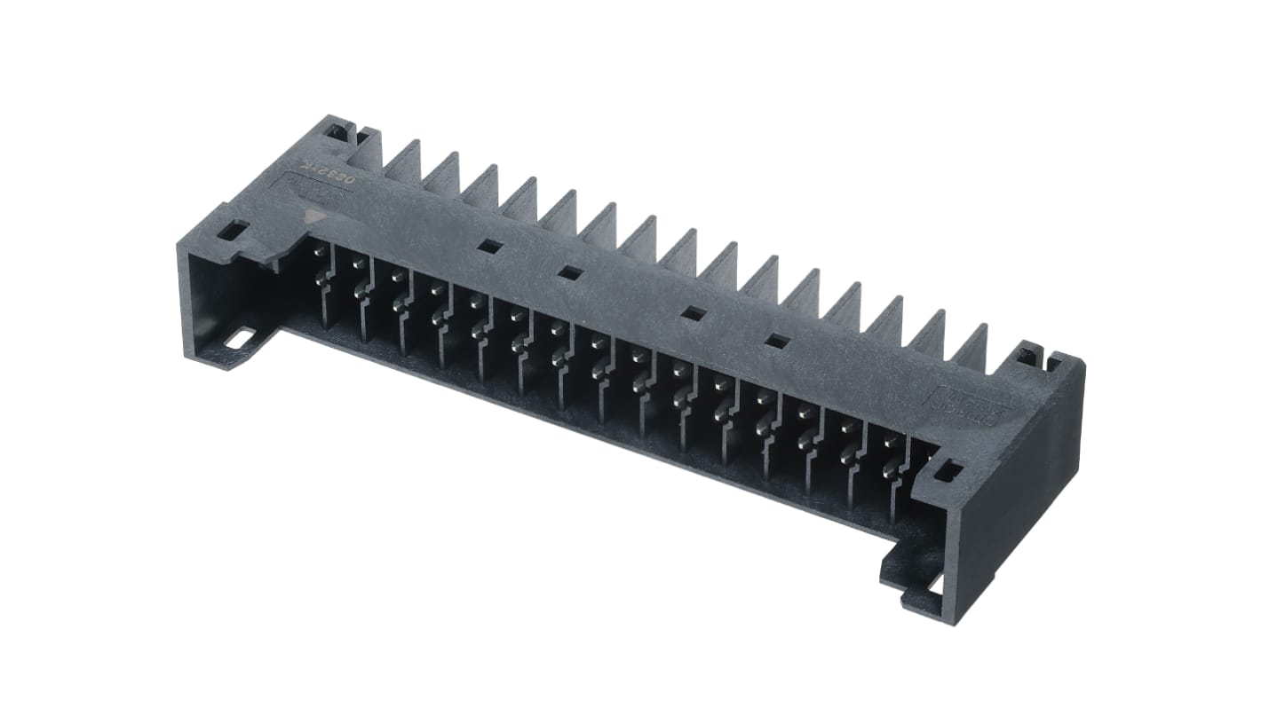 Omron, 3.5mm Pitch, 32 Way, Pluggable Terminal Block, Header, PCB Mount, XW4M-32D2-H1DA