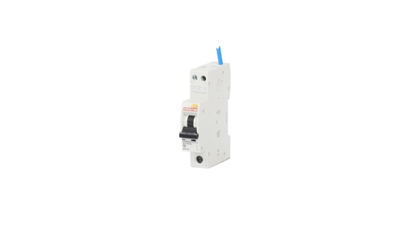 Contactum RCBO, 50A Current Rating, 1P Poles, 30mA Trip Sensitivity, Type B, CCPBR Range