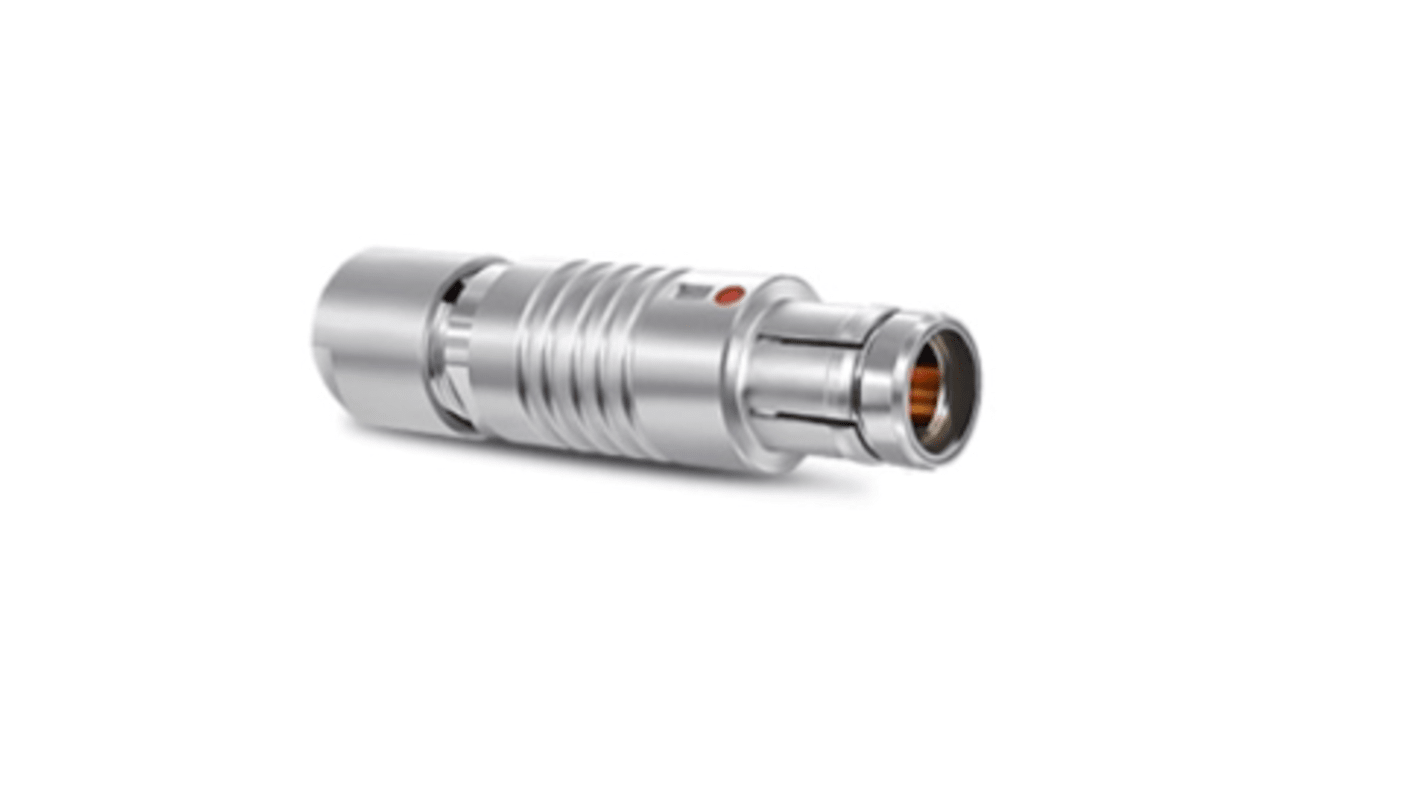 Conector circular RS PRO macho de 7 vías macho, montaje aéreo, IP68