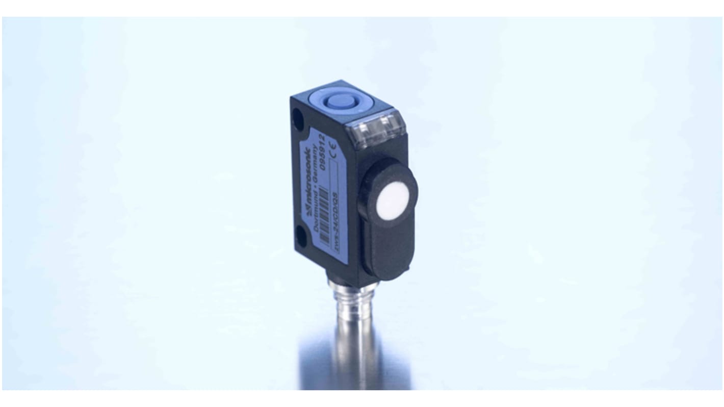 Rs-Online Sensore di prossimità a parallelepipedo Microsonic M12 rilevamento 350 mm 20 → 30 V CC
