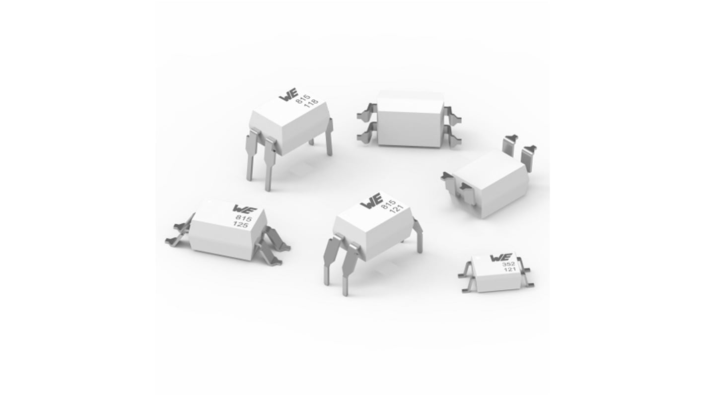 Wurth Elektronik, 141815142000 Photodarlington Output Optocoupler, 4-Pin DIP