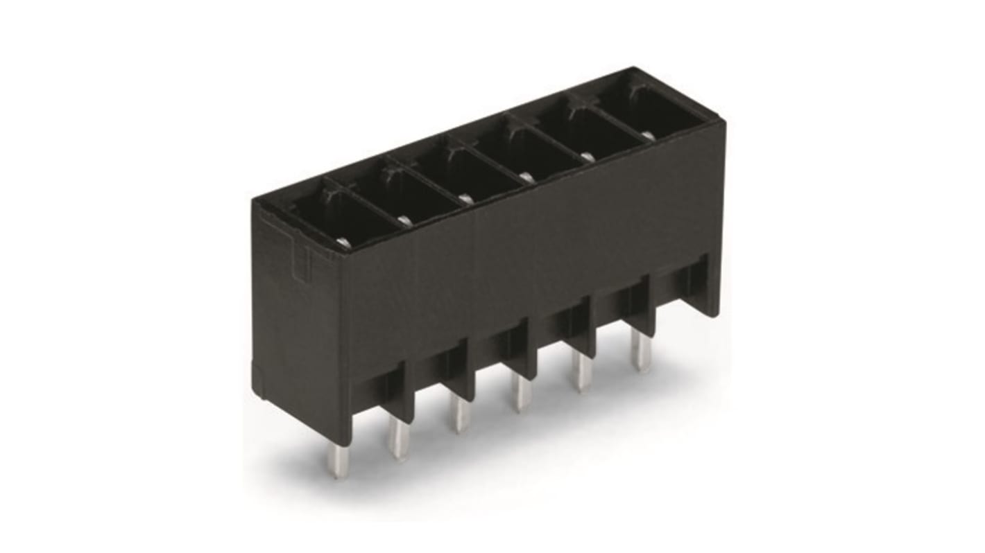 WAGO, 3.5mm Pitch, 714, 10 Way, Pluggable Terminal Block, Header, 714-140
