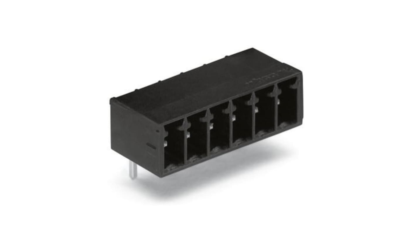 Wago 3.5mm Pitch 8 Way Pluggable Terminal Block, Header