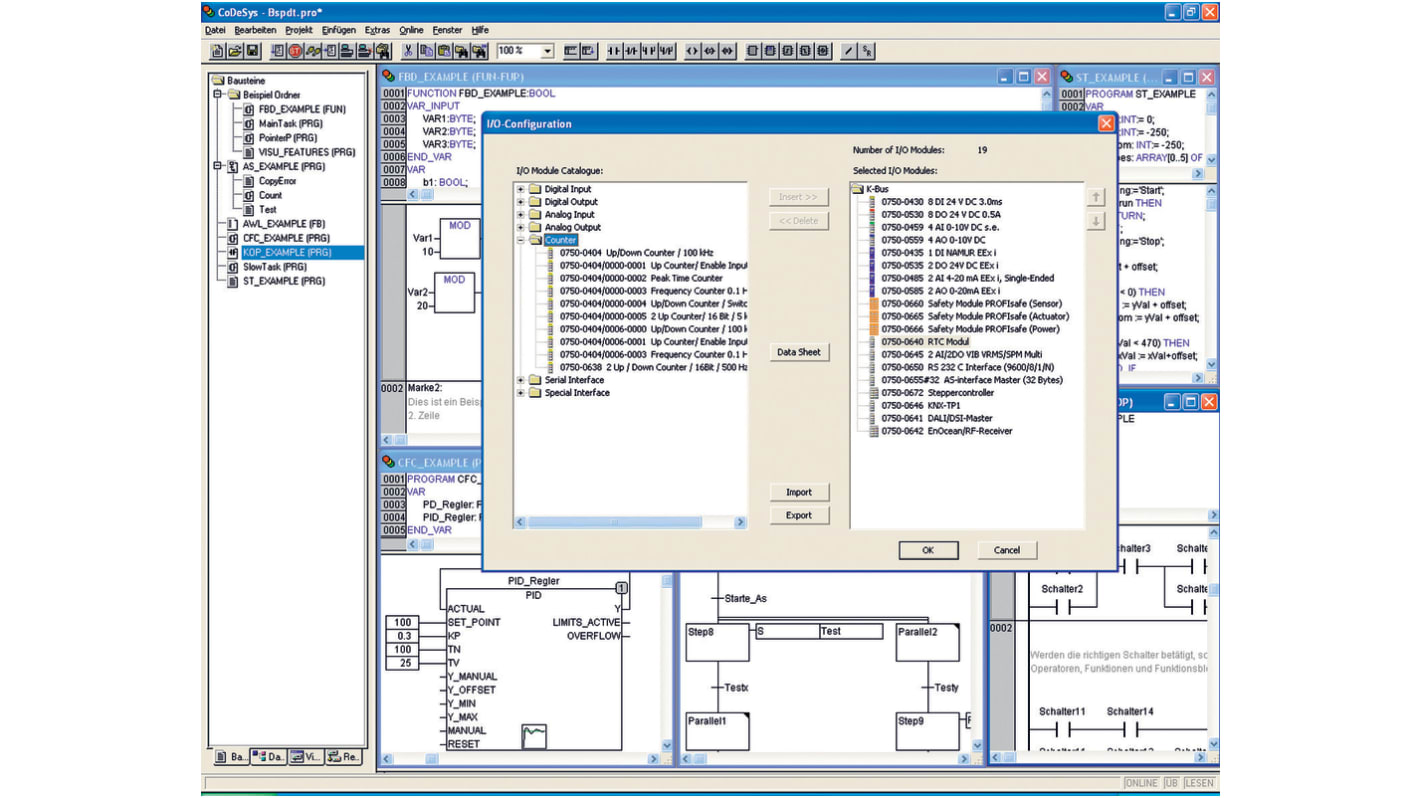 WAGO I/O-PRO Programming Software Software for Windows 7, Windows 10