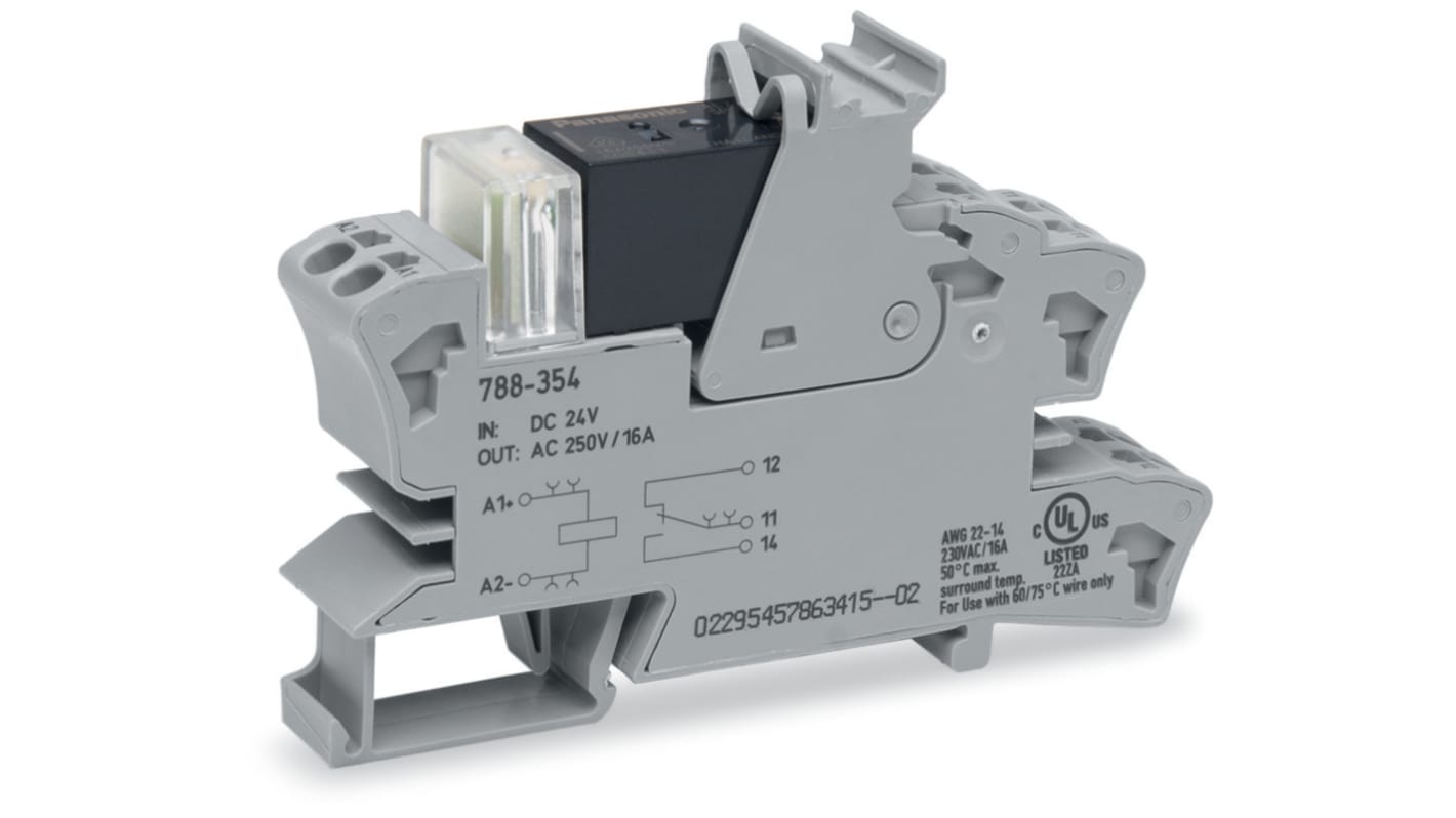 Relay module; Nominal input voltage: 24